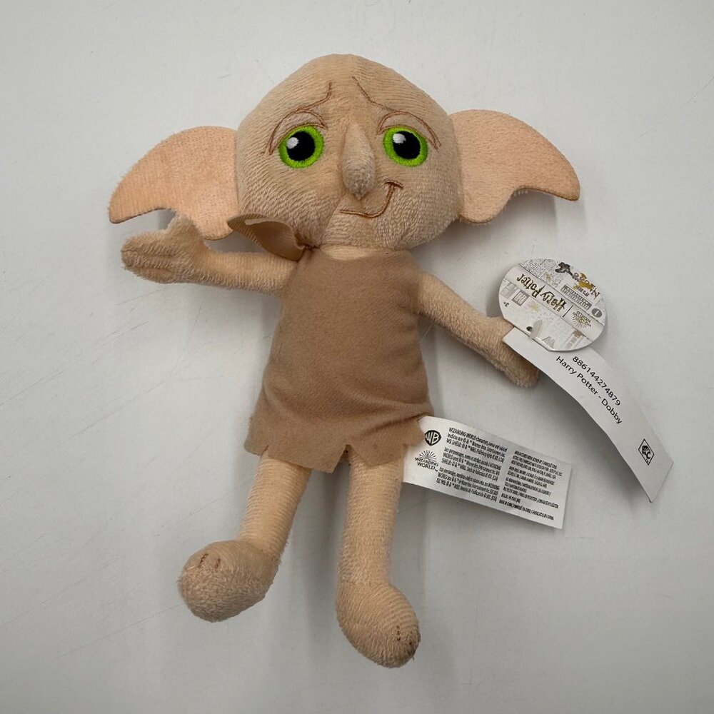 Wizarding World WB Harry Potter Dobby 8.5" Plush Stuffed Animal Doll Toy w/ Tag